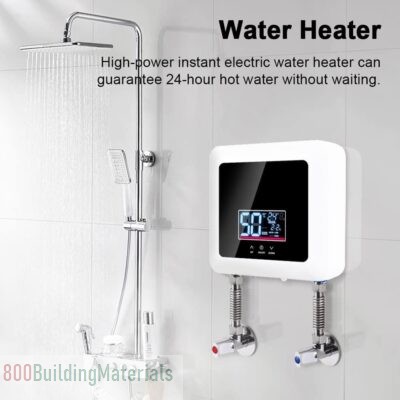 Alisa Instant Electric Water Heater 7500W Tankless Heater