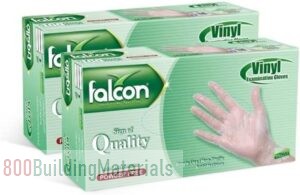 Falcon Vinyl Gloves – Clear Powder Free Medium
