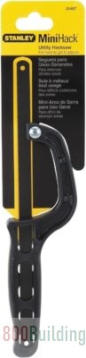 Stanley Hand Tools Mini-Hack Saw,Black,10 inch, STHT20807-8