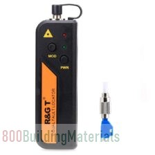 30KM FTTH Mini Visual Fault Locator Fiber Optical Cable Tester Checker Test Tool Universal Connector with the FC-LC Adapter for CAT Telecommunications