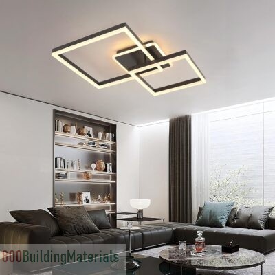 Modern LED Ceiling Light Fixture, Remote Control LED Decorative ceiling light