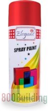 Elegant Multipurpose SPRAY PAINT – Red – 400ML – Fast Drying DIY Paint – All Weather Resistance – Interior And Exterior Acrylic Paint