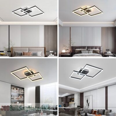 Modern LED Ceiling Light Fixture, Remote Control LED Decorative ceiling light