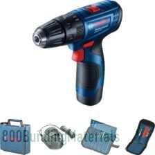Bosch GSB 120-Li 2Ah Professional Cordless Impact Drill with Battery and Charger 23-Piece Set