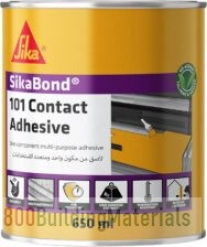 SIKA SIKAbond 101 Contact Adhesive, Easy To Apply Multi-Purpose Polychloroprene Rubber-Based Adhesive