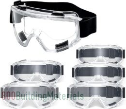 NALACAL Safety Goggles ANSI Z87.1 Glasses Anti-Fog Protective Safety Glasses Lab Goggles -6 Pack