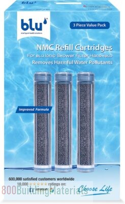 blu NMC Refill Cartridge for Handheld Blu Ionic Shower Filter – Nano Molecular Cluster technology