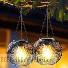 Ortiny Upgraded Solar Lights for Outside Decorative Outdoor Hanging Lights
